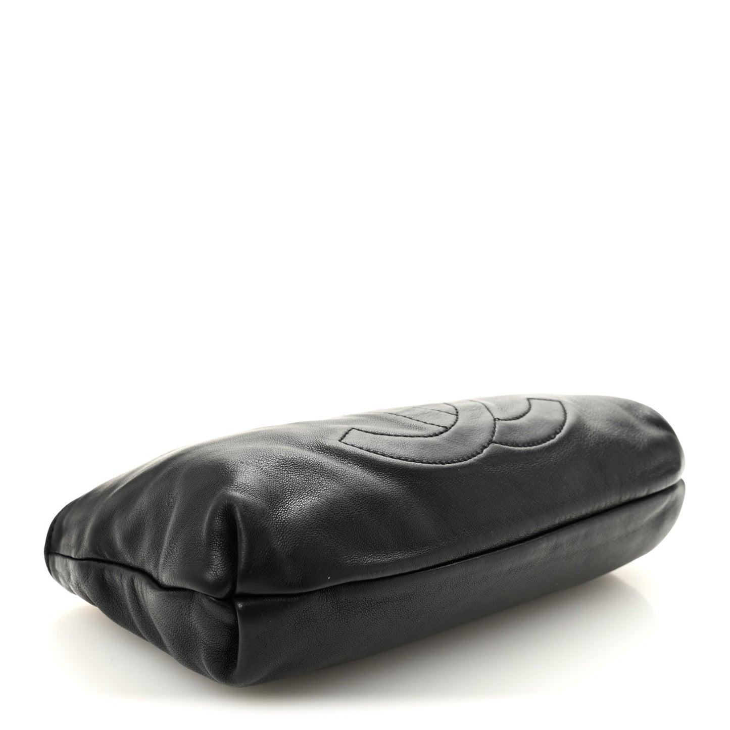 Lambskin Soft Chain Pochette Black