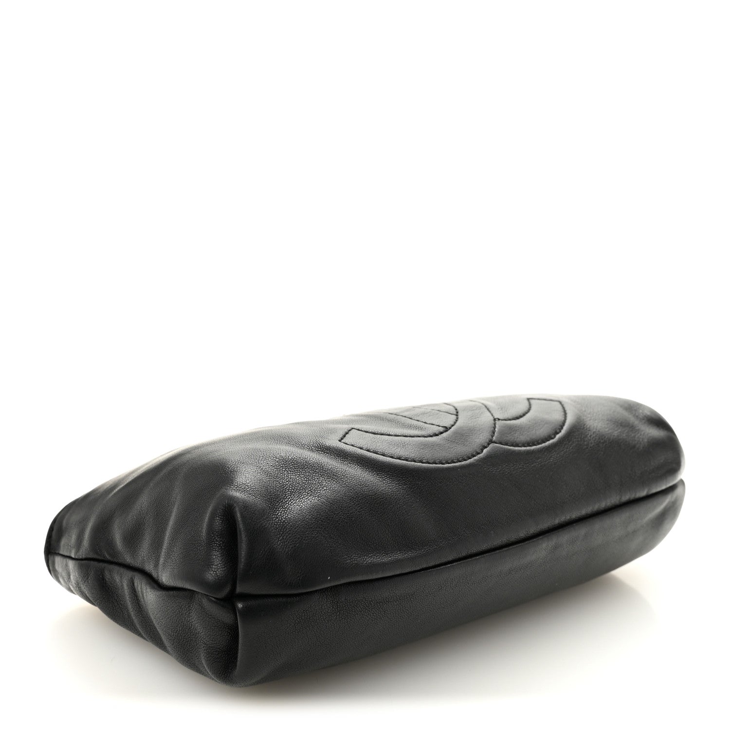 Chanel Lambskin Soft Chain Pochette Black 4 of 10