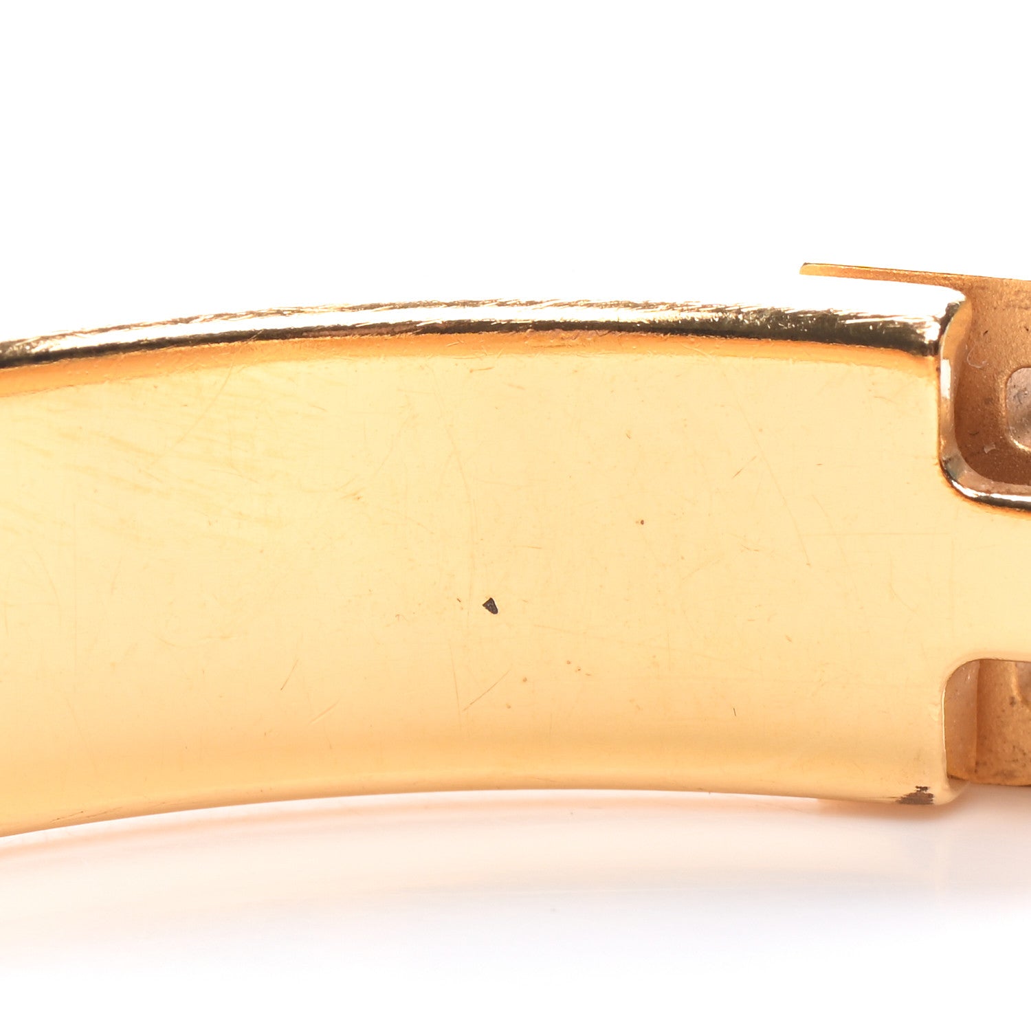 Hermes Enamel Narrow Clic Clac H Bracelet GM Black 6 of 8
