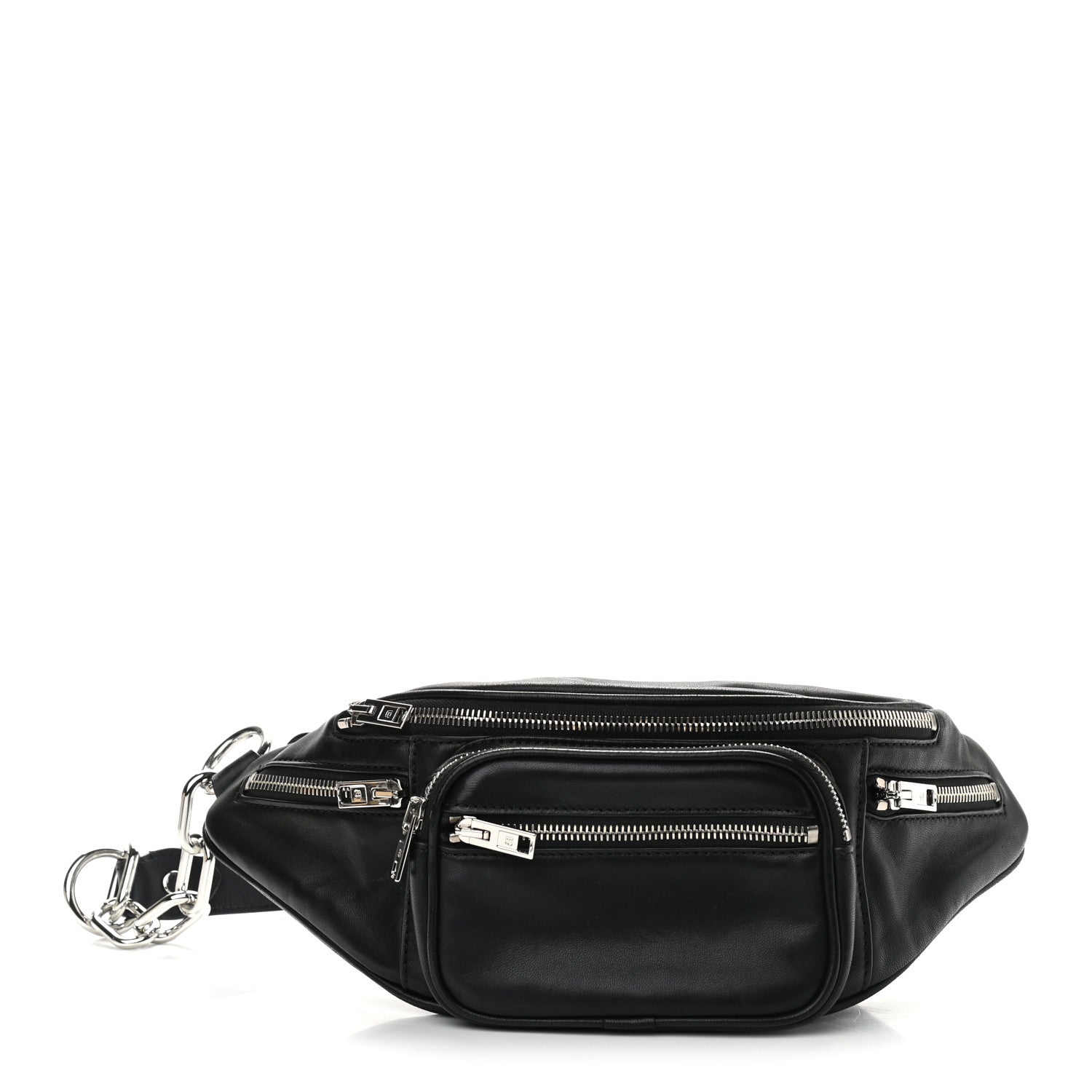 Alexander Wang Lambskin Attica Belt Bag Black 1 of 8