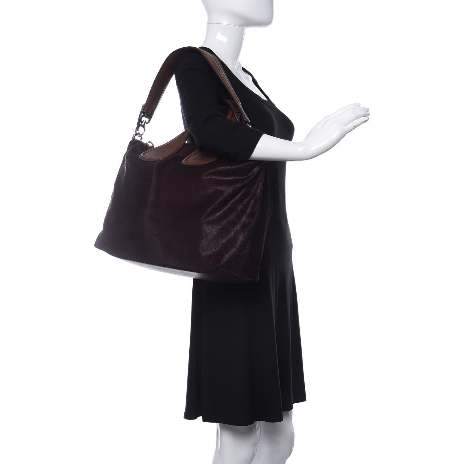 Givenchy Calf Hair Medium Nightingale Brown 2 of 9