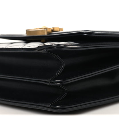 Chanel Calfskin Quilted North South Boy Flap Black 10 of 10