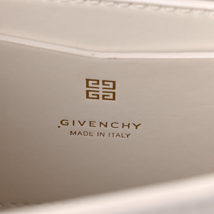 Givenchy Box Calfskin Medium 4G Shoulder Bag Ivory 6 of 14