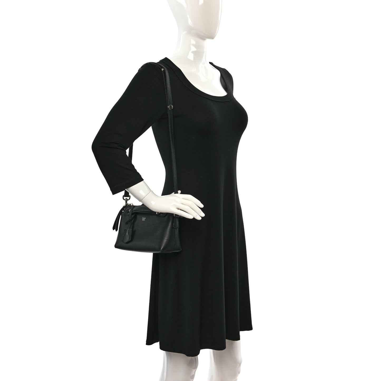 Vitello Dolce Mini By The Way Boston Bag Black