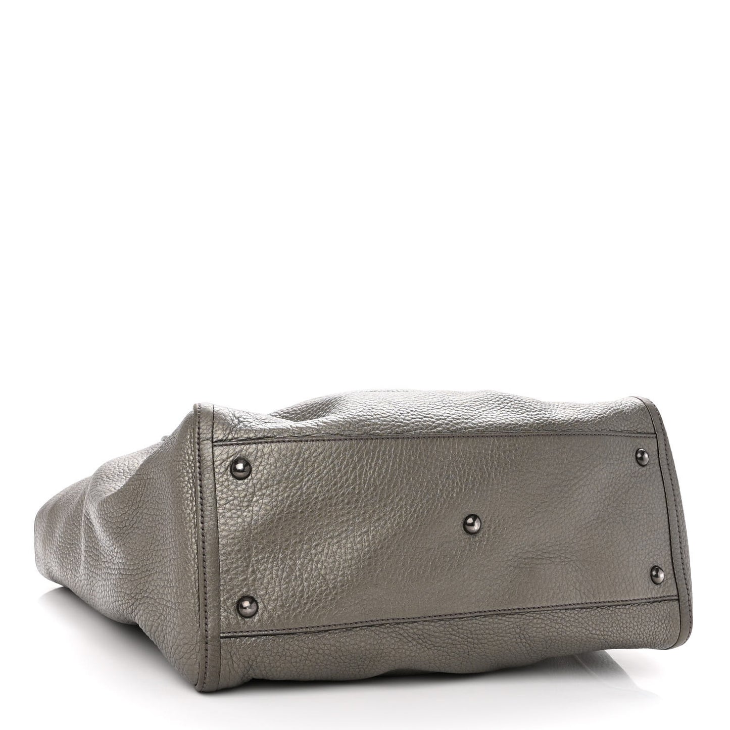 Metallic Cellarius Calfskin Medium Soho Shoulder Bag Sasso