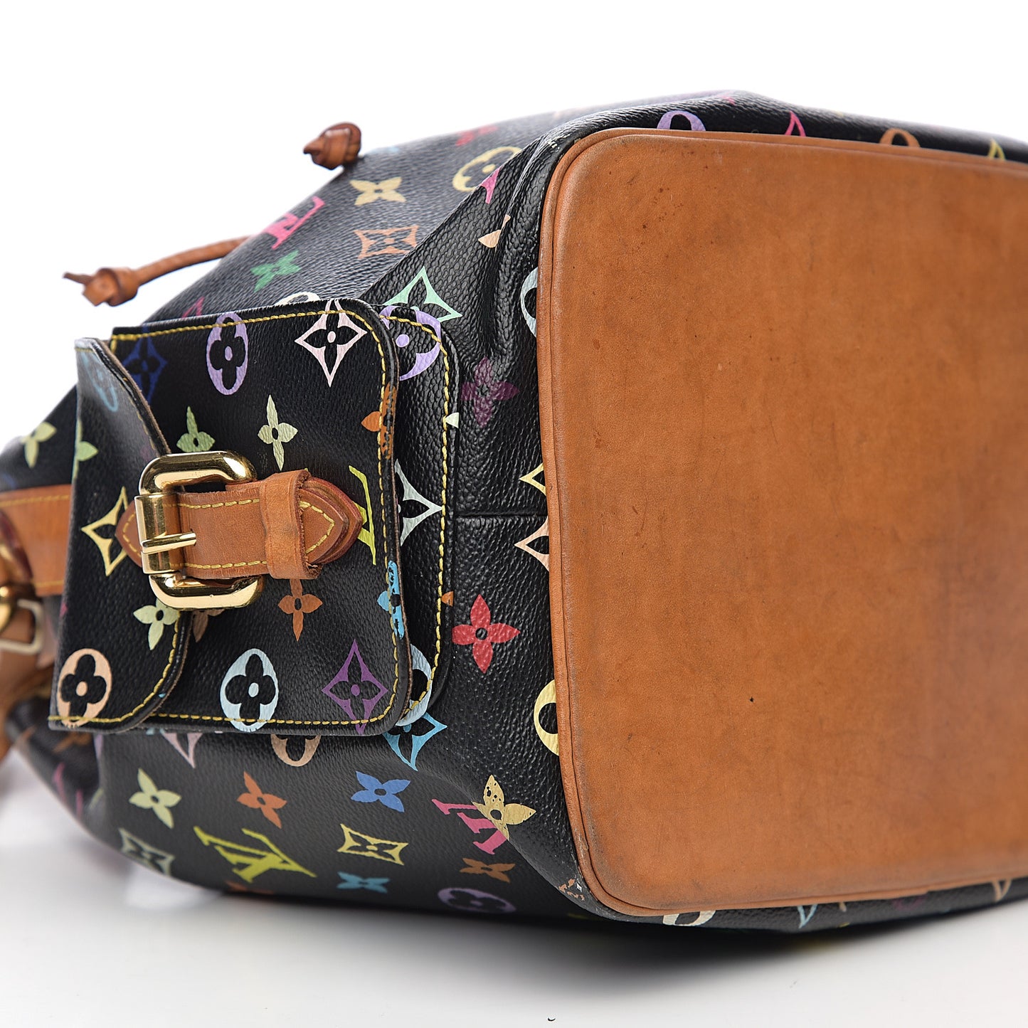 Monogram Multicolor Petit Noe Black