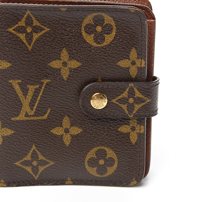 Louis Vuitton Monogram Compact Zippe Zipped Wallet 6 of 9