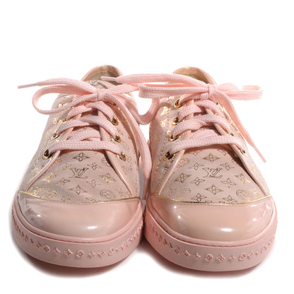 Louis Vuitton Patent Monogram Sneakers 39 Pink 2 of 8