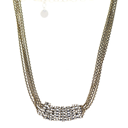 Christian Dior Metal J'Adior Choker Necklace Aged Gold 1 of 4
