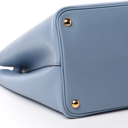 Prada Saffiano Cuir Large Double Bag Astrale 6 of 11