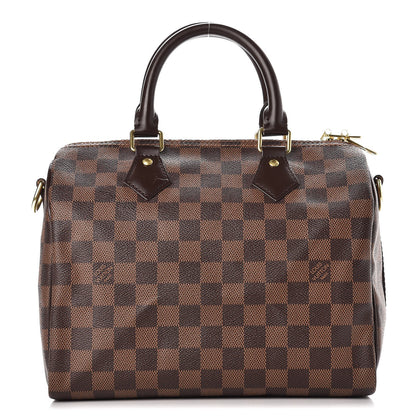 Louis Vuitton Damier Ebene Speedy Bandouliere 25 1 of 9