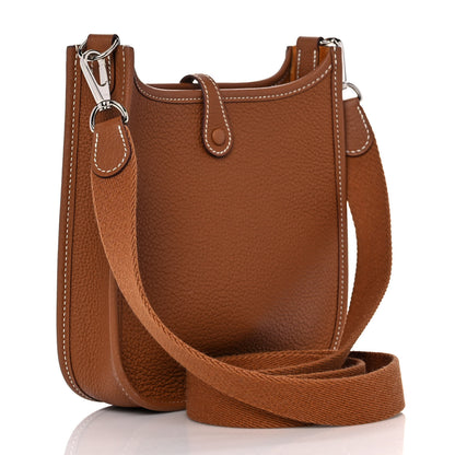 Hermes Taurillon Maurice Evelyne TPM Gold 2 of 8