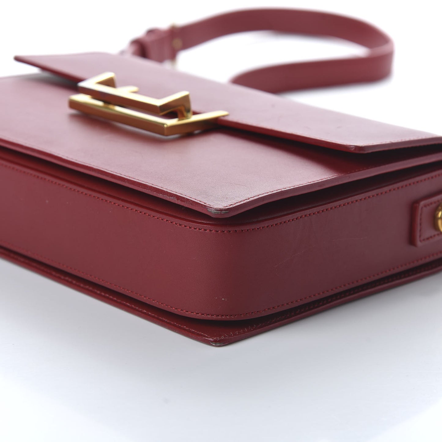 Calfskin Medium Classic Lulu Bag Red
