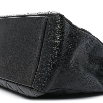 Chanel Caviar Quilted Grand Shopping Tote GST Black 10 of 10