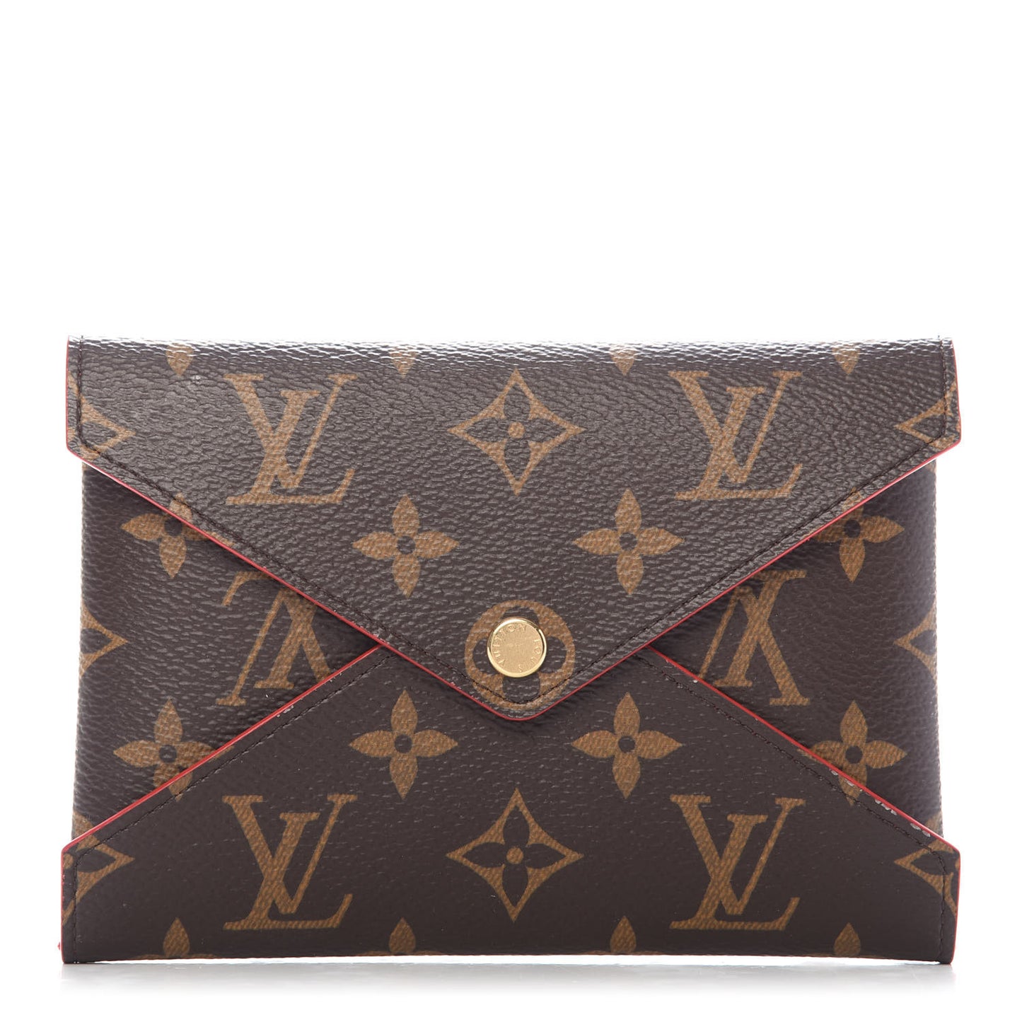Monogram Medium Kirigami Pochette Insert Coquelicot