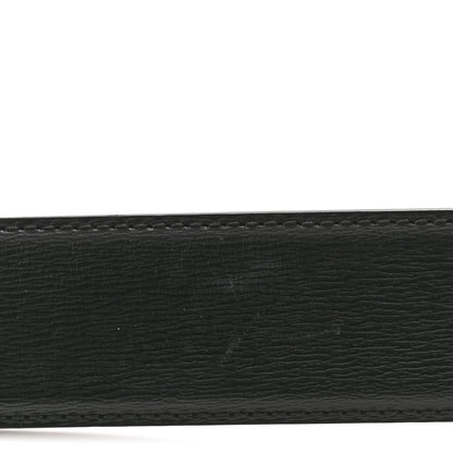 Versace Textured Calfskin 4cm La Medusa Belt 90 36 Black 8 of 8