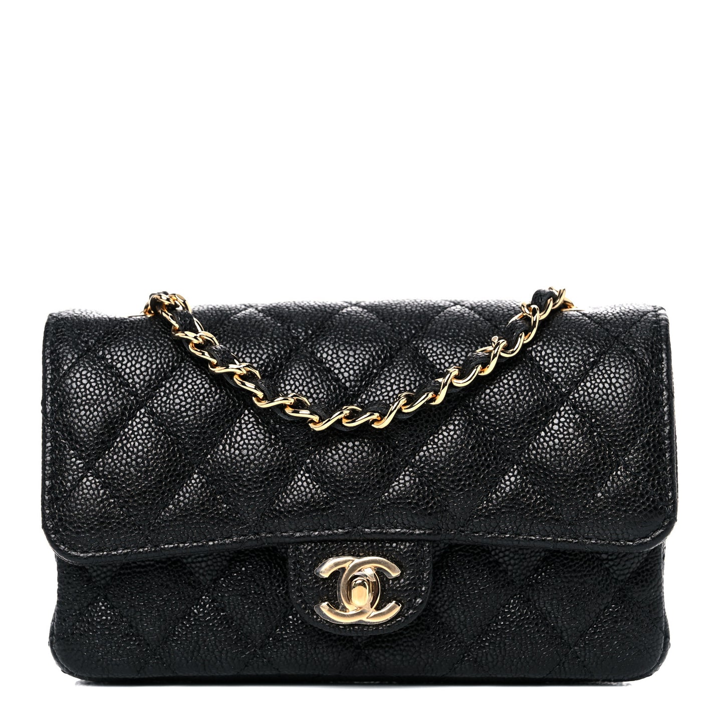 Lambskin Calfskin Tweed Success Story Set of 4 Minis Bags Black