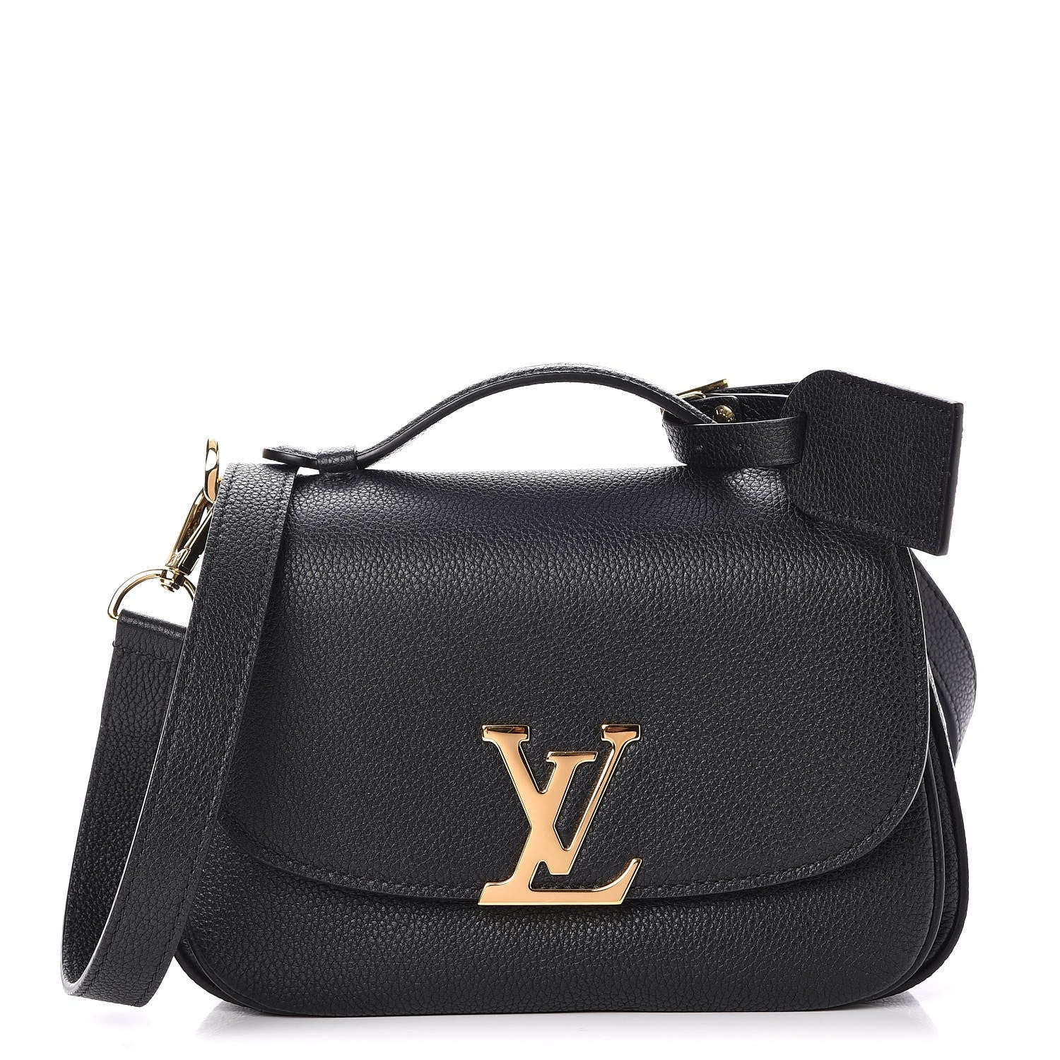 Louis Vuitton Grained Calfskin Vivienne NM Black 1 of 7