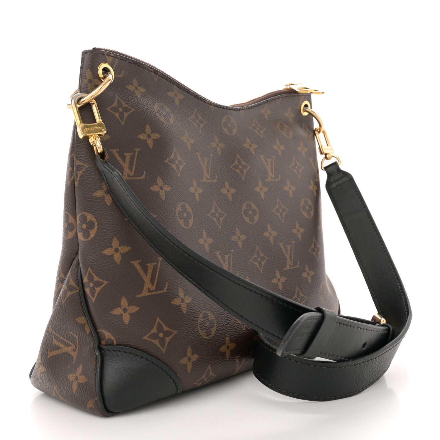 Louis Vuitton Monogram Odeon MM Black 3 of 15