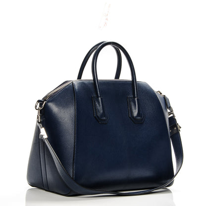 Givenchy Sugar Goatskin Medium Antigona Night Blue 3 of 11