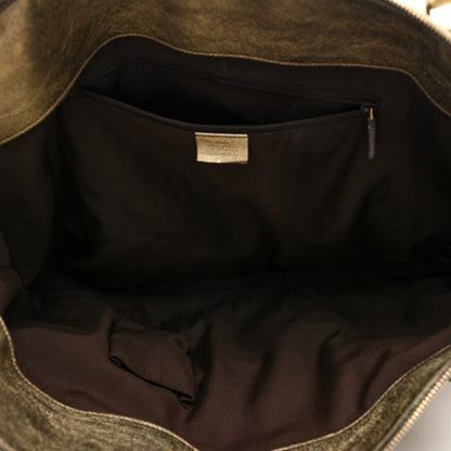 Gucci Monogram D Gold Tote Metallic Gold 11 of 19