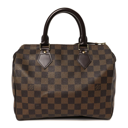 Louis Vuitton Damier Ebene Speedy 25 1 of 10