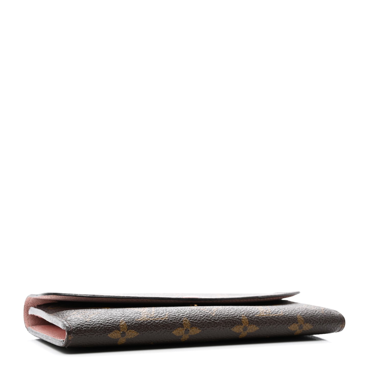 Monogram Emilie Wallet Rose Ballerine