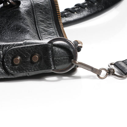 Balenciaga Agneau Classic Hardware Square Tote Black 11 of 13