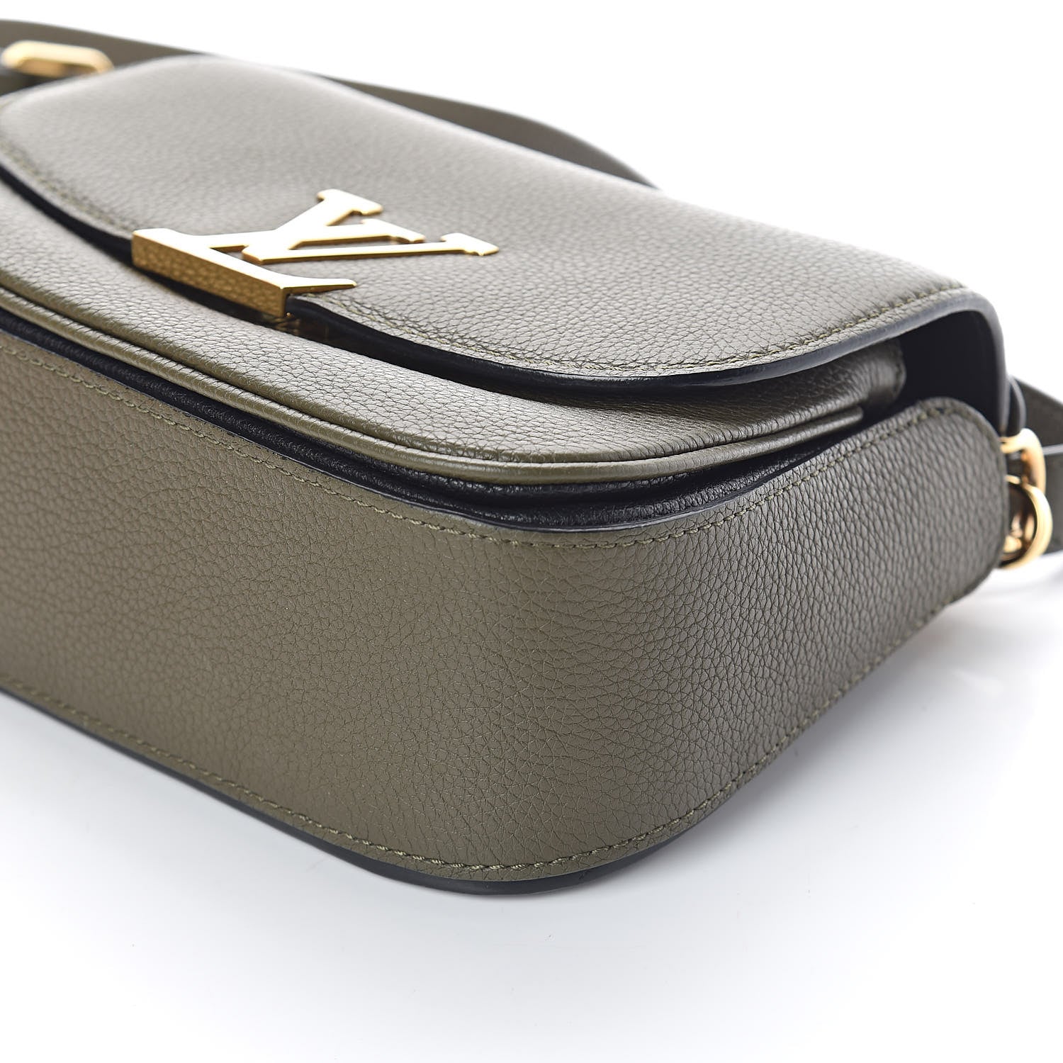 Louis Vuitton Grained Calfskin Vivienne NM Kaki 8 of 9