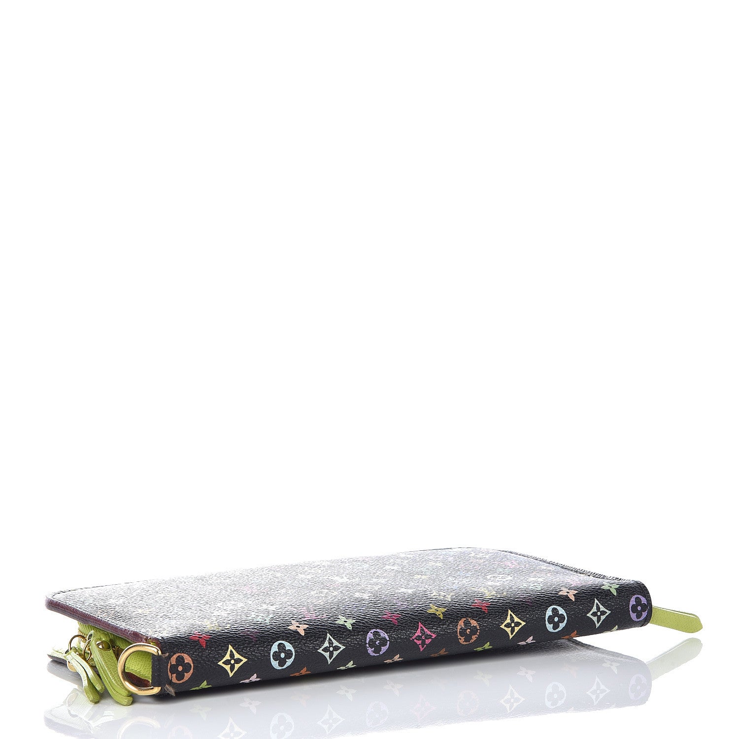Louis Vuitton Monogram Multicolor Insolite Wallet Black Pistache 4 of 15