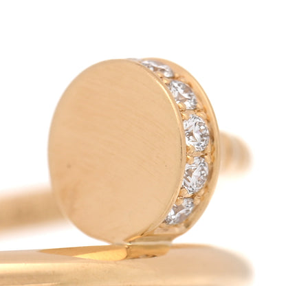 Cartier 18K Pink Gold Diamond Small Juste Un Clou Ring 52/6 5 of 5