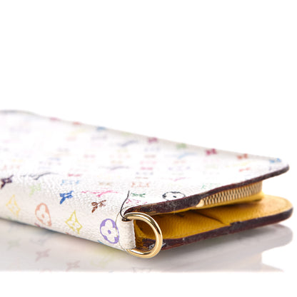 Louis Vuitton Monogram Multicolor Insolite Wallet White Citron 5 of 9