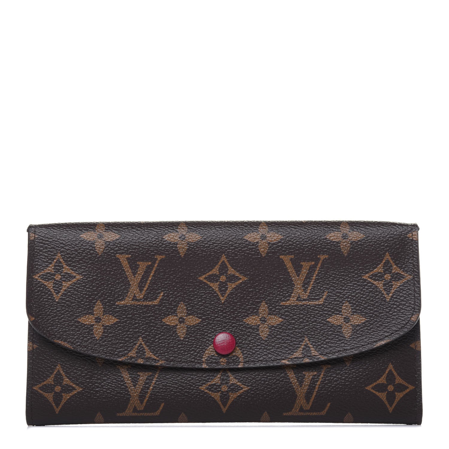 Louis Vuitton Monogram Emilie Wallet Fuchsia 1 of 12