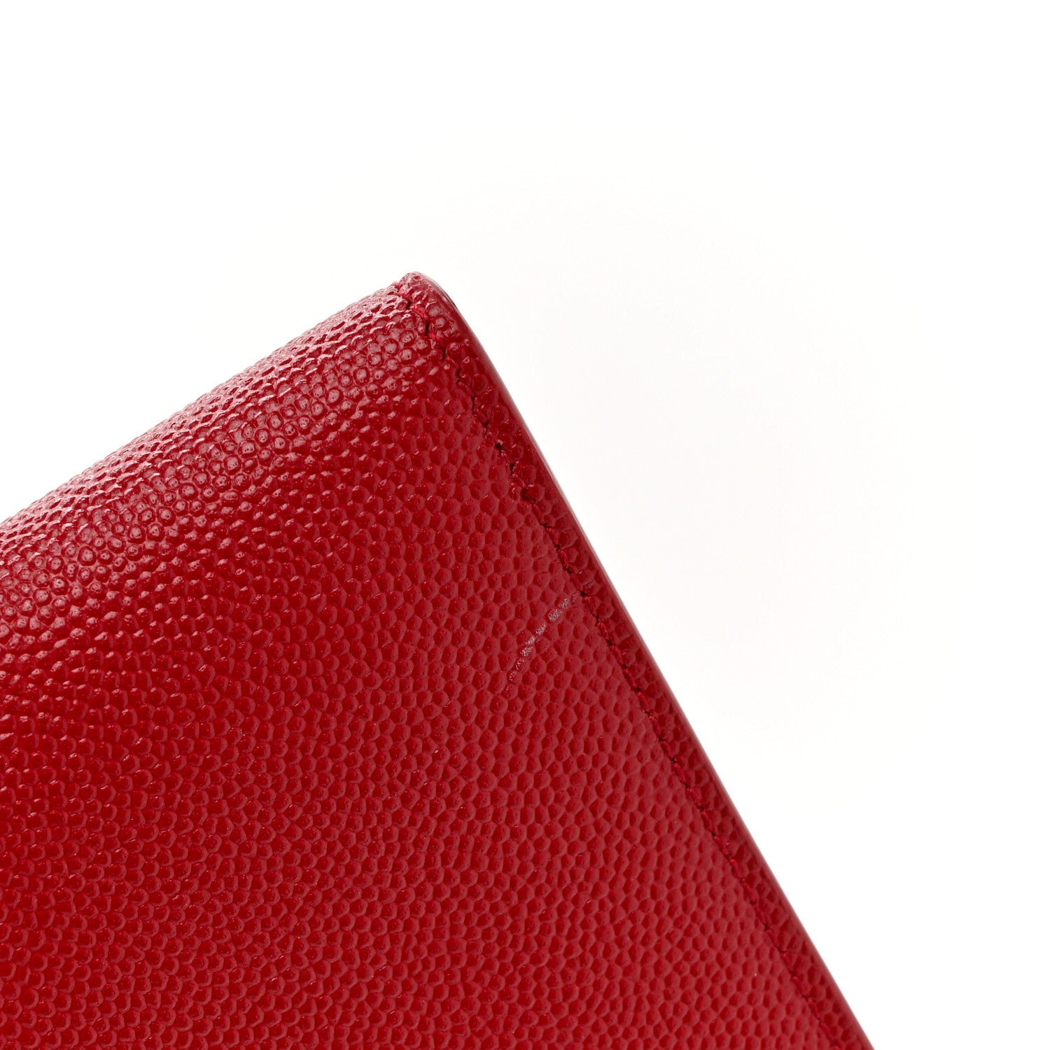 Saint Laurent Grain De Poudre Uptown Pouch Rouge Eros 9 of 10