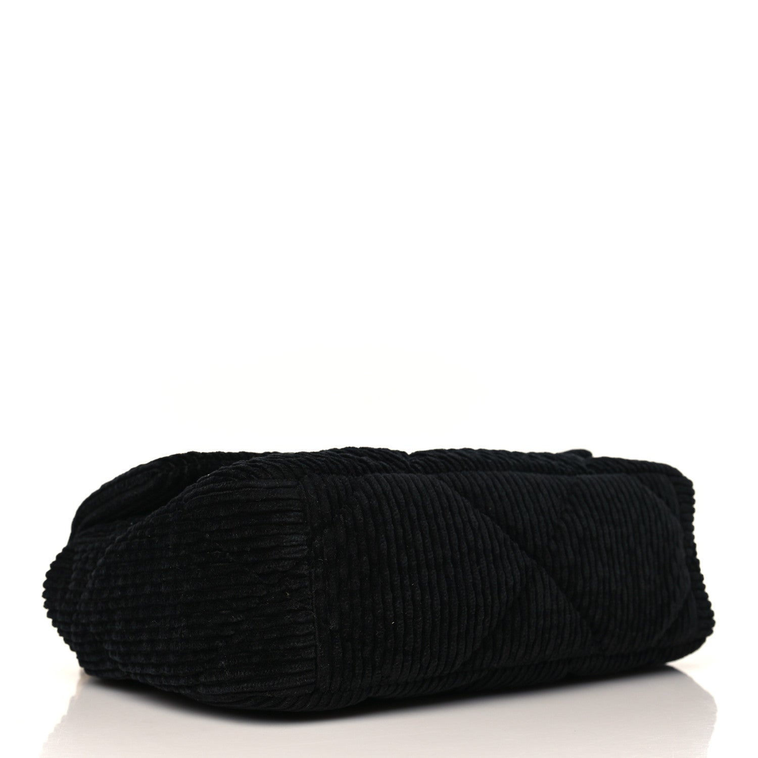 Chanel Corduroy Quilted Medium Chanel 19 Flap Black 4 of 9