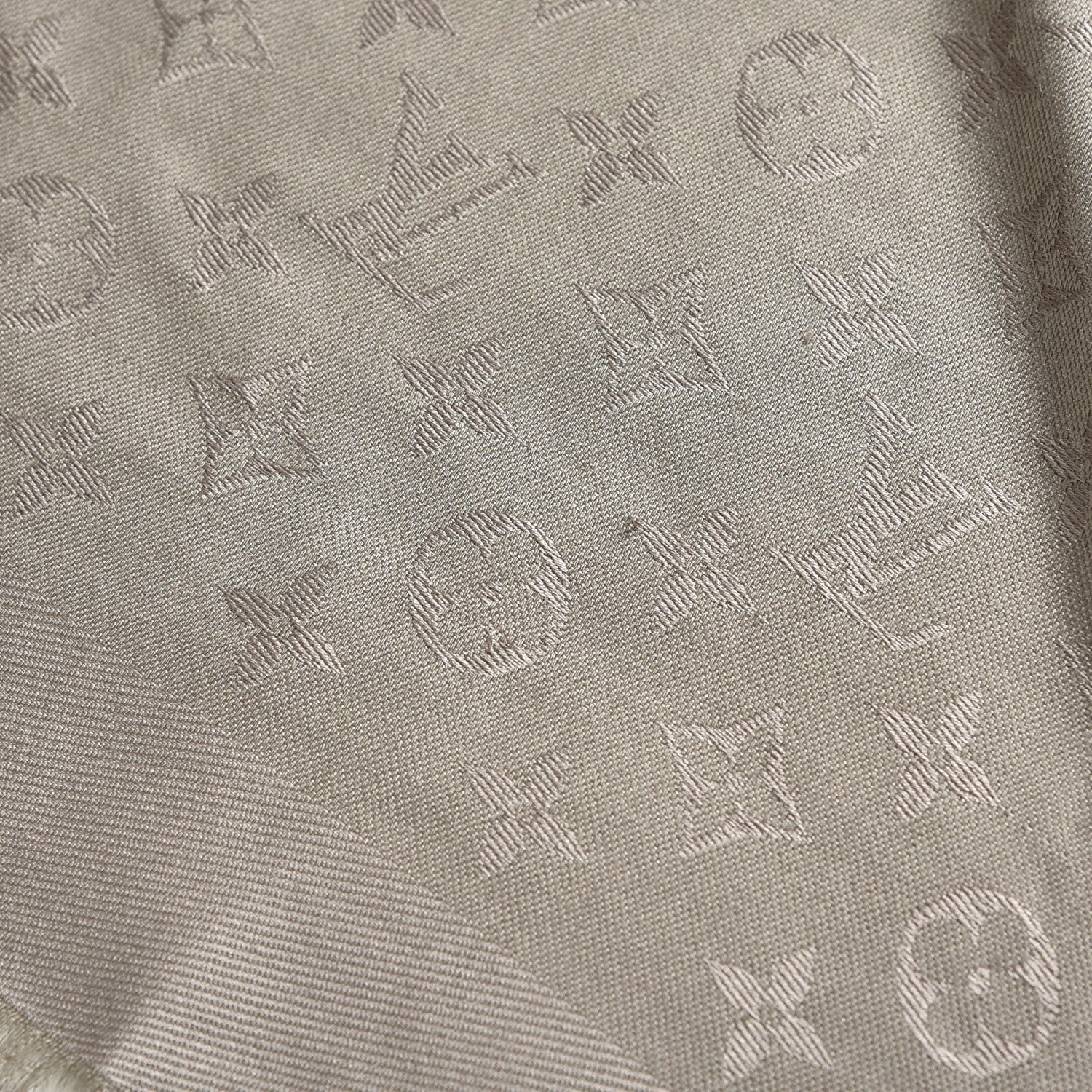 Louis Vuitton Silk Wool Monogram Shawl Verone 4 of 6