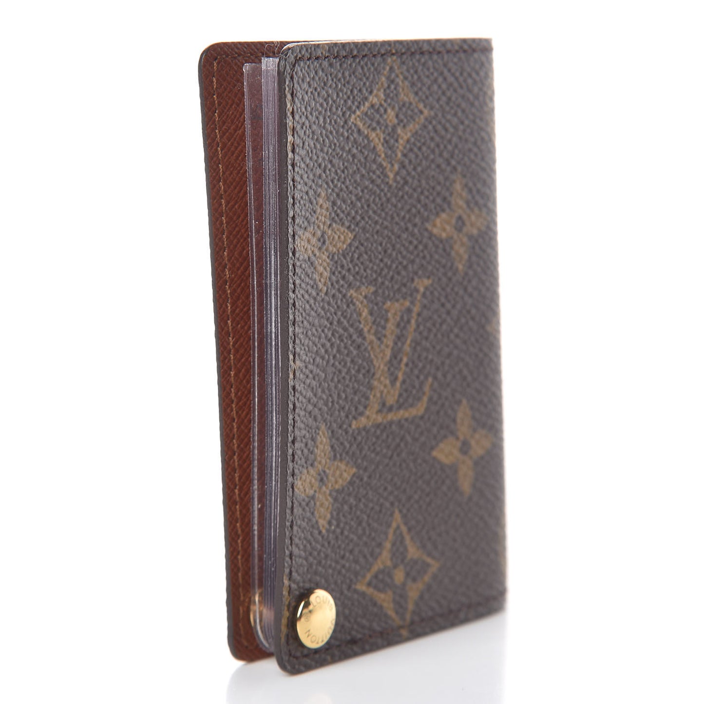 Monogram Credit Card Photo Holder