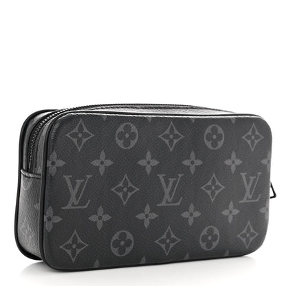 Louis Vuitton Monogram Eclipse Pochette Volga 3 of 10