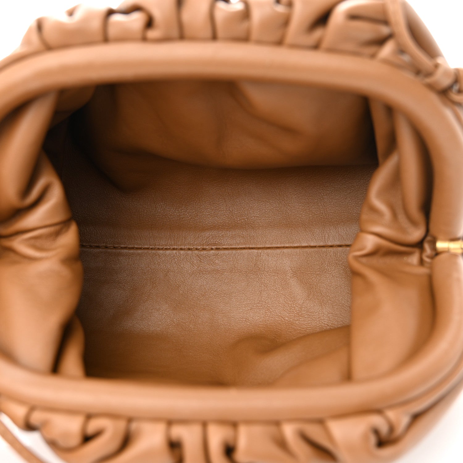 Bottega Veneta Butter Calfskin The Mini Pouch Camel 5 of 10