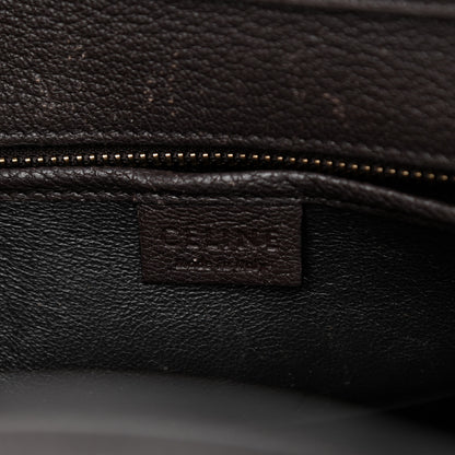 Celine Goatskin Nano Luggage Dark Taupe 6 of 10
