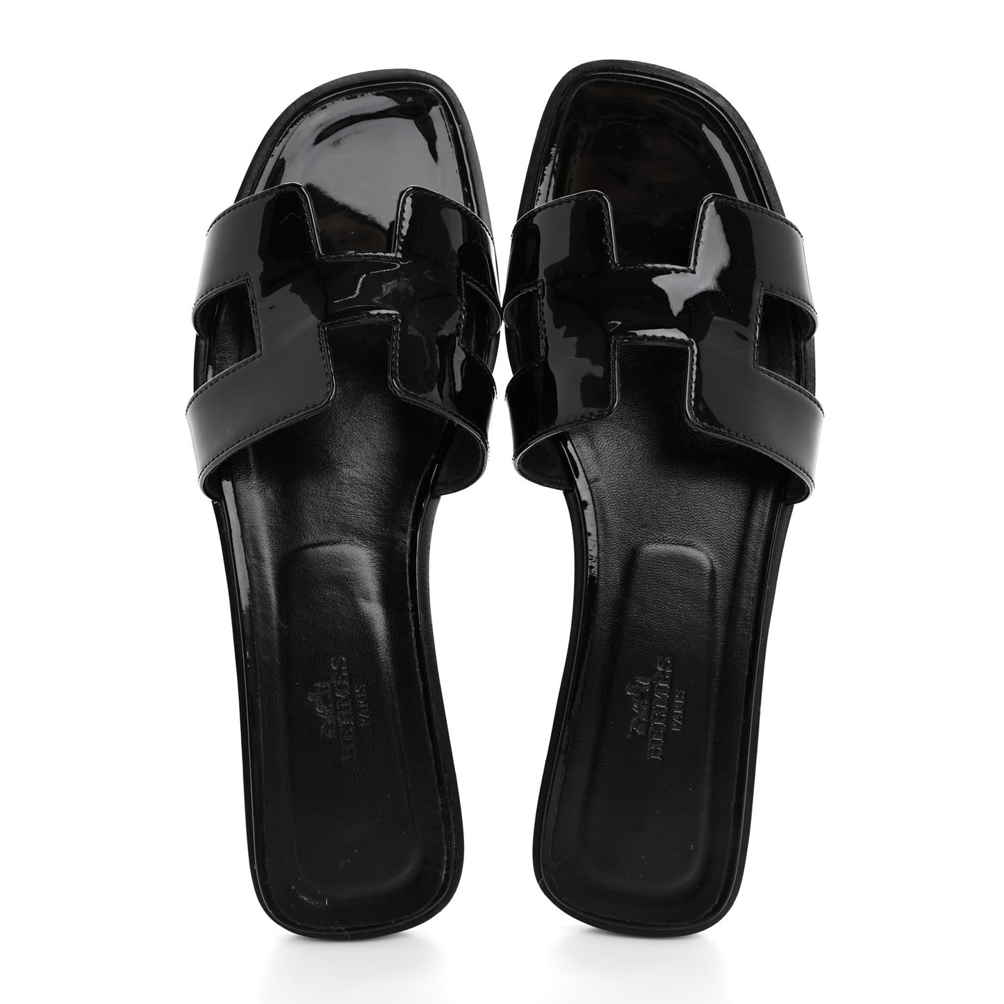 Patent Oran Sandals 39 Black