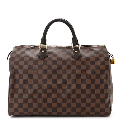 Louis Vuitton Damier Ebene Speedy 35 1 of 11