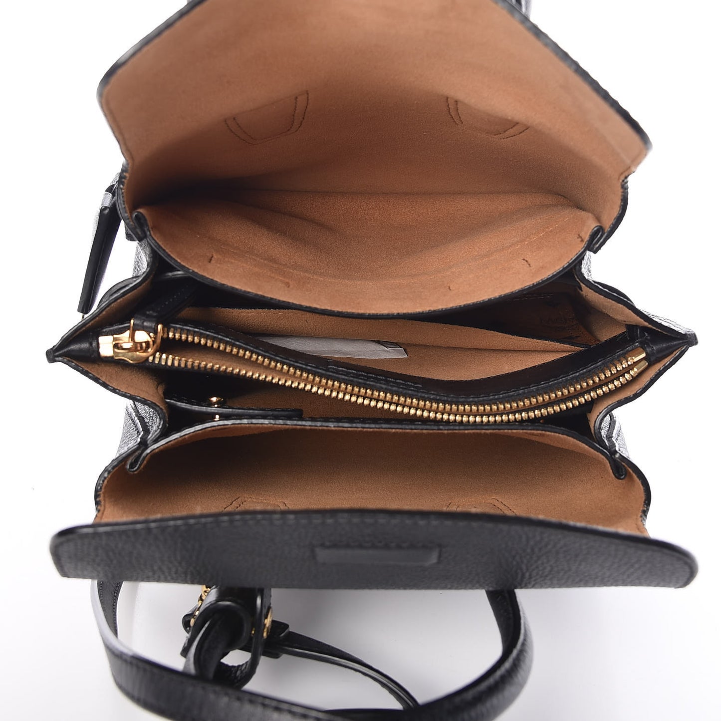 Grained Calfskin Mini Milla Tote Black