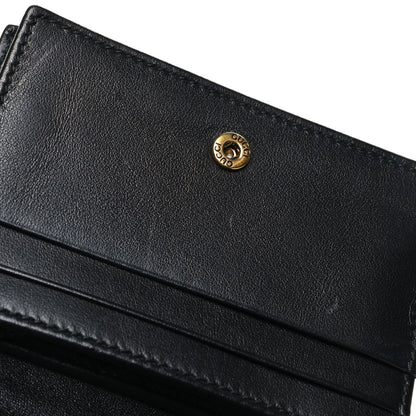 Gucci Calfskin Matelasse GG Marmont Card Case Wallet Black 11 of 12