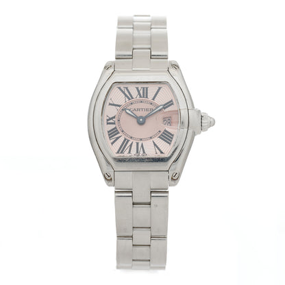 Cartier Stainless Steel 31mm Roadster Quartz Watch Pink 1 of 4