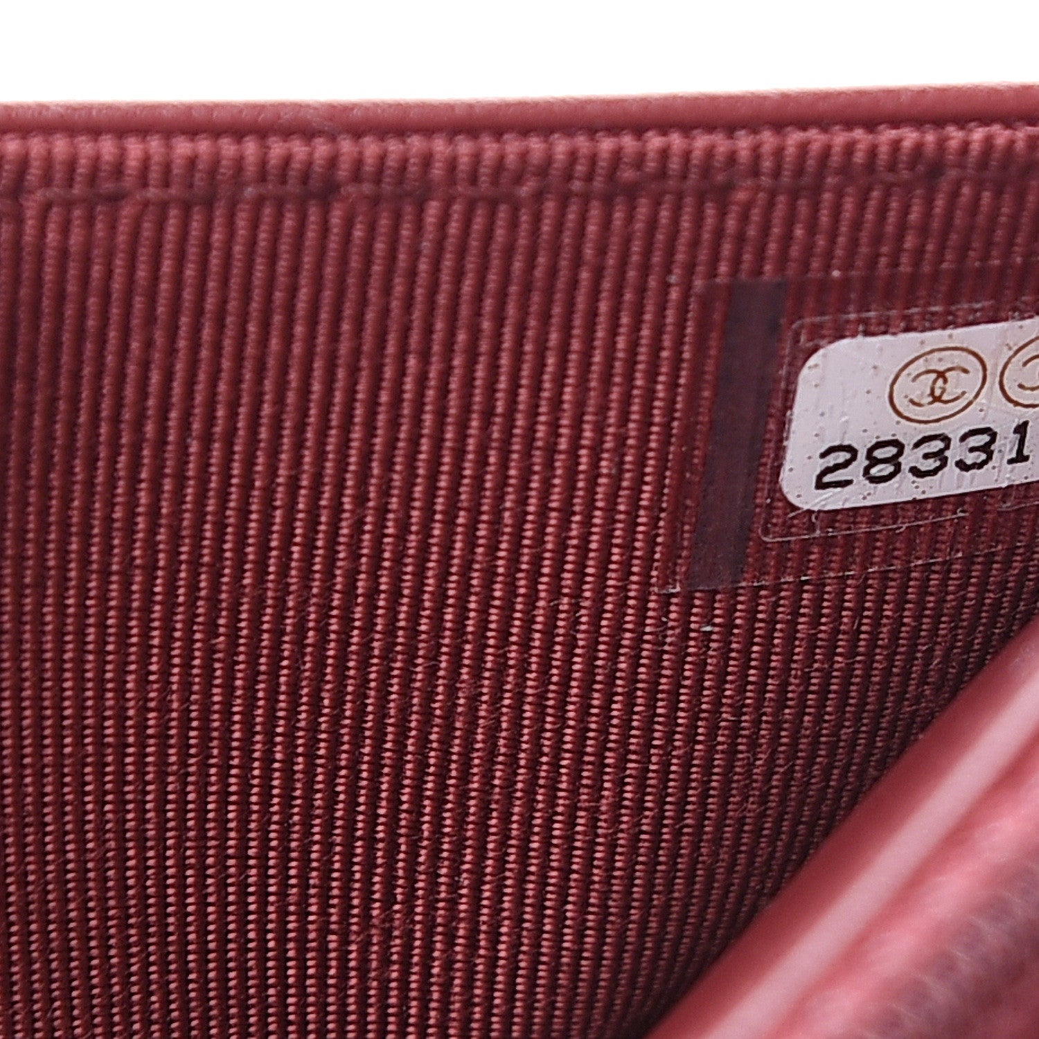 Chanel Aged Calfskin Quilted Gabrielle Wallet On Chain WOC Burgundy 7 of 13