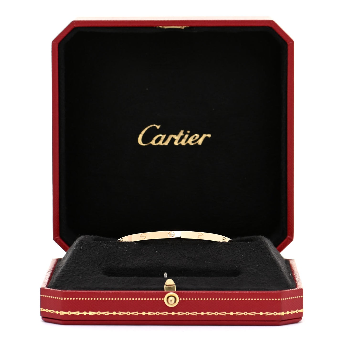 18K Yellow Gold Small LOVE Bracelet 16