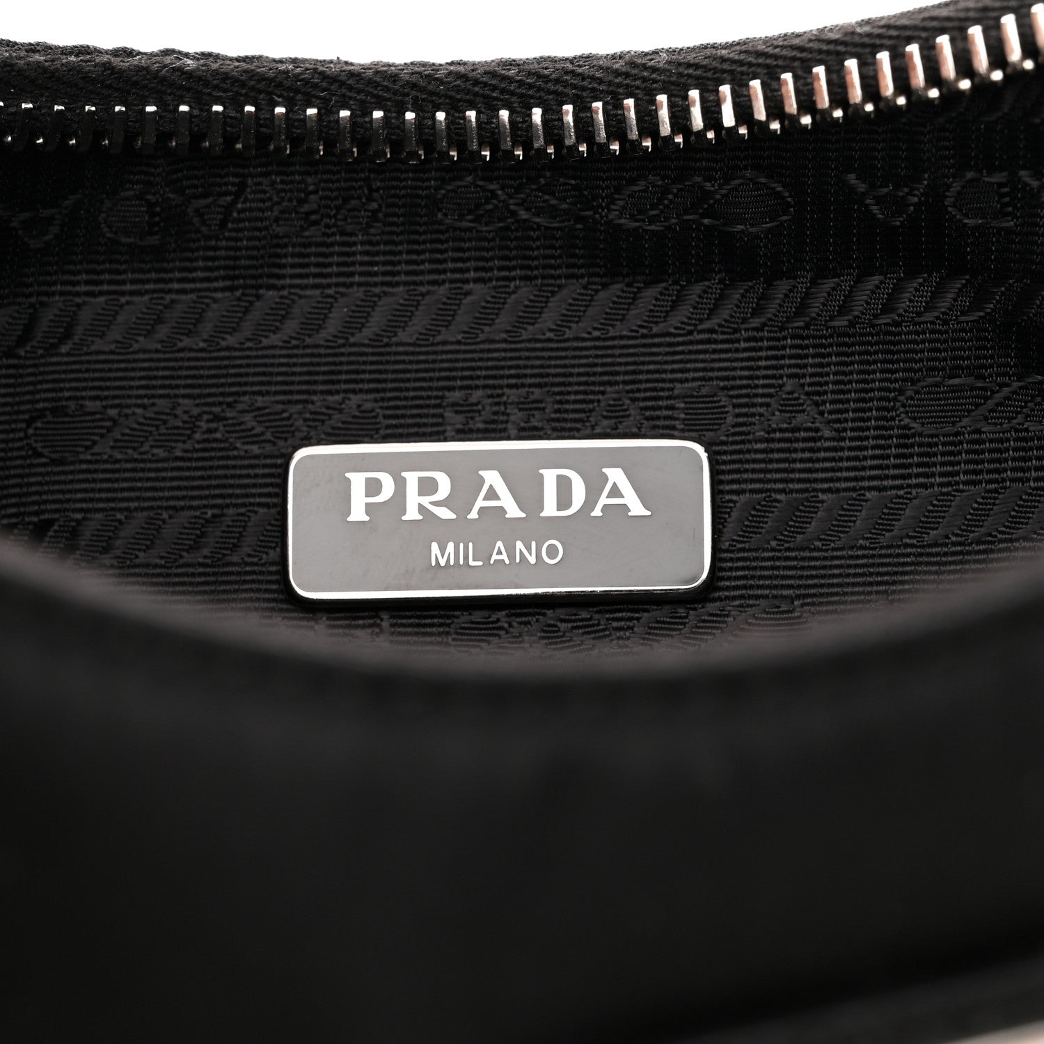Prada Nylon Re-Edition 2005 Shoulder Bag Black 6 of 11