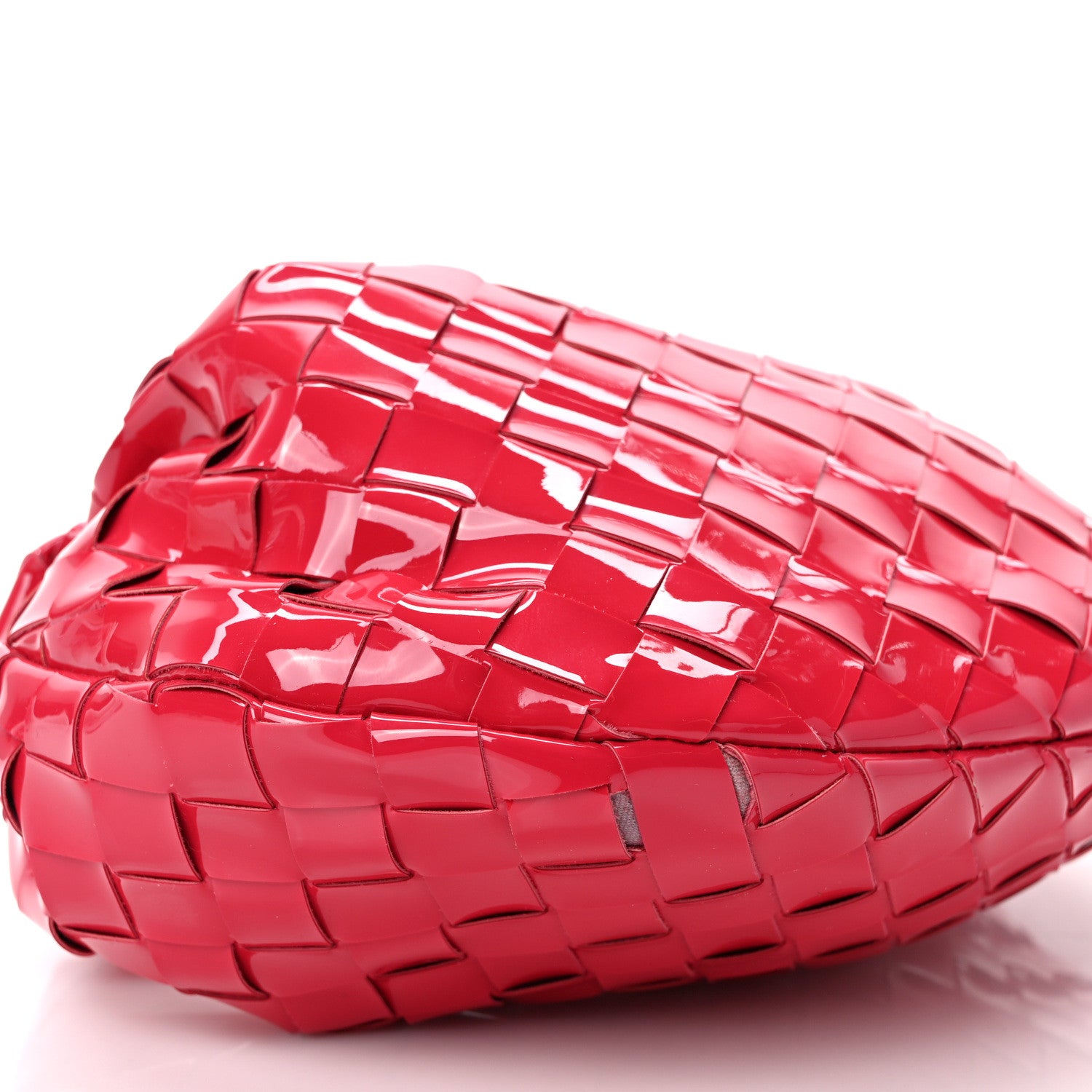 Bottega Veneta Patent Nappa Intrecciato Mini Jodie Candy Stripe 7 of 8