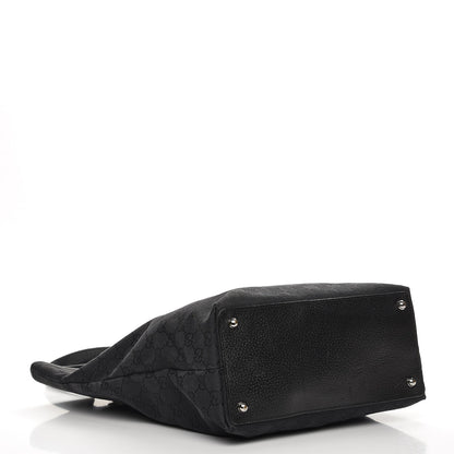 Gucci Monogram Large Eclipse Tote Black 4 of 7
